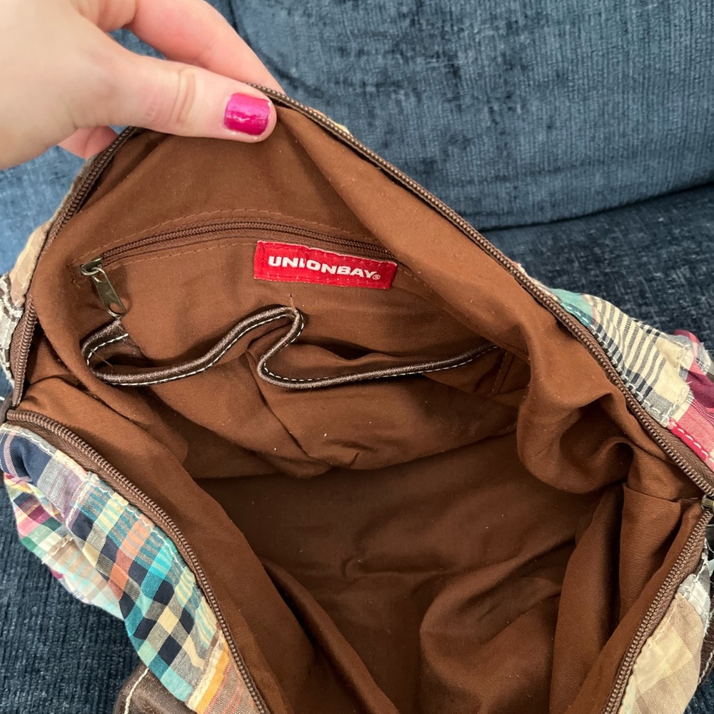 Unionbay Multicolor Patchwork Tote Bag - image 3